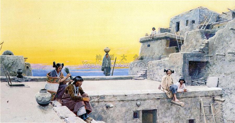 Moki Courtship - 亨利·法尔尼